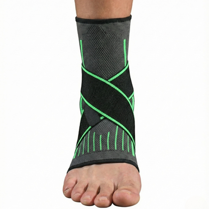 Compression cheville vert
