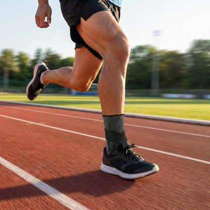 Compression cheville coureur