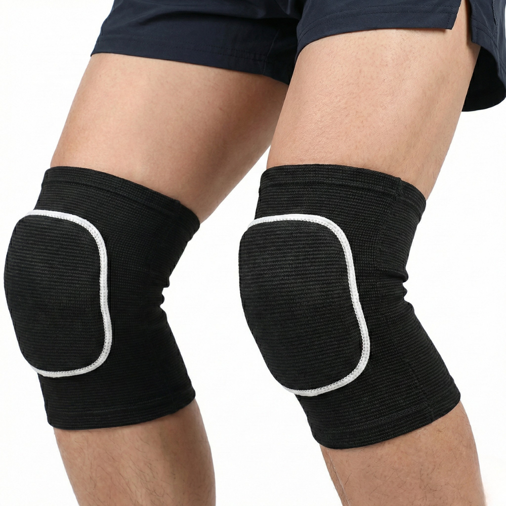 Genouillère de danse vue de face