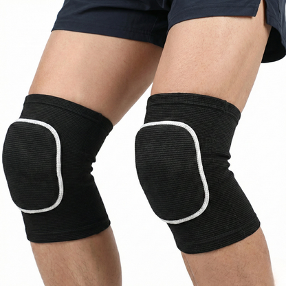 Genouillère de danse vue de face