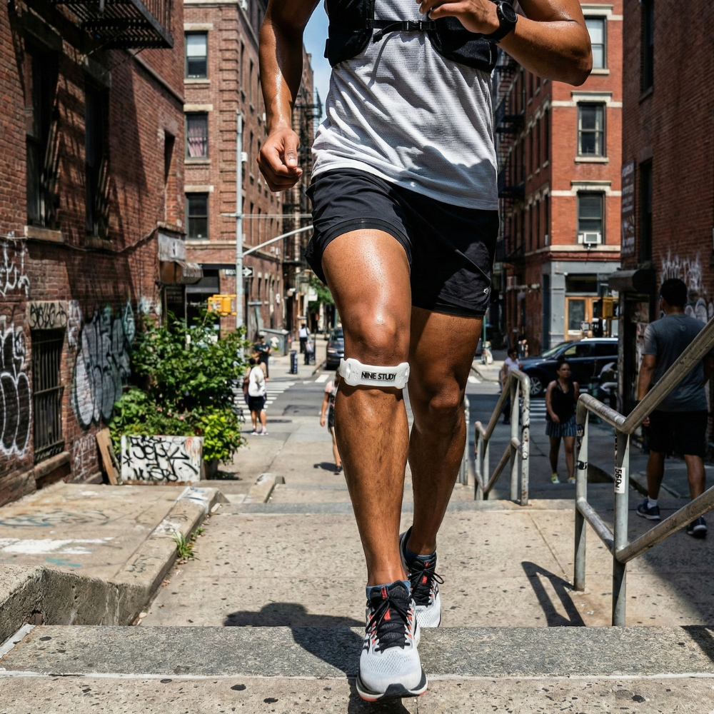 Genouillère rotule pendant le sport