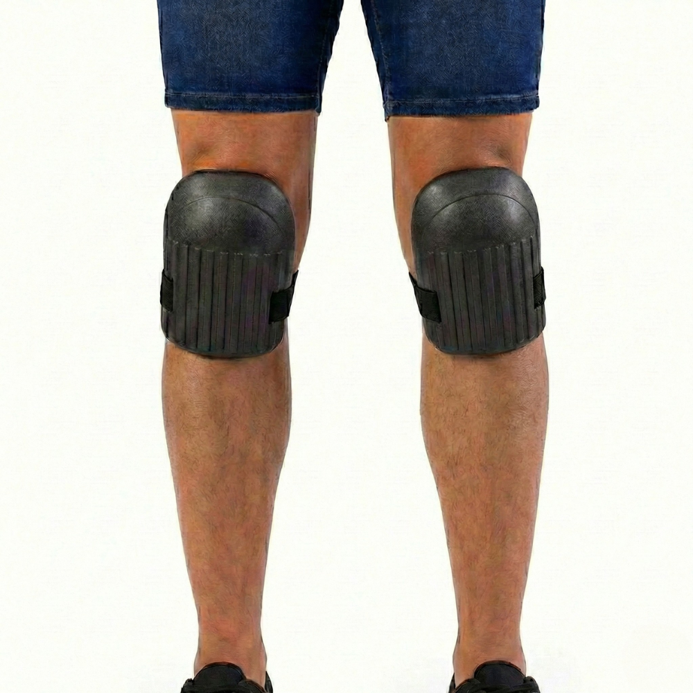 Genouillère de travail vue de face