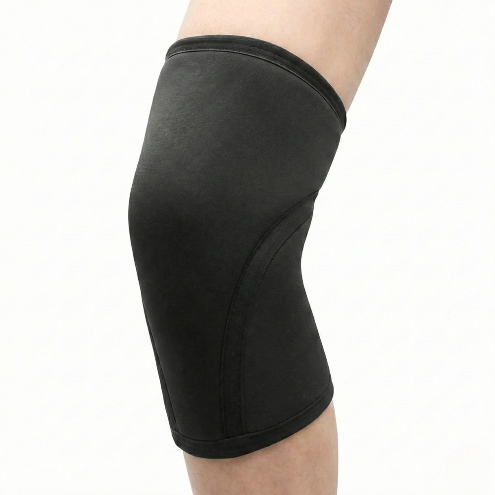 Genouillère haltérophilie vue de face