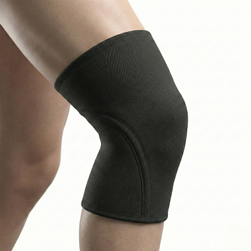 Genouillère haltérophilie vue de côté