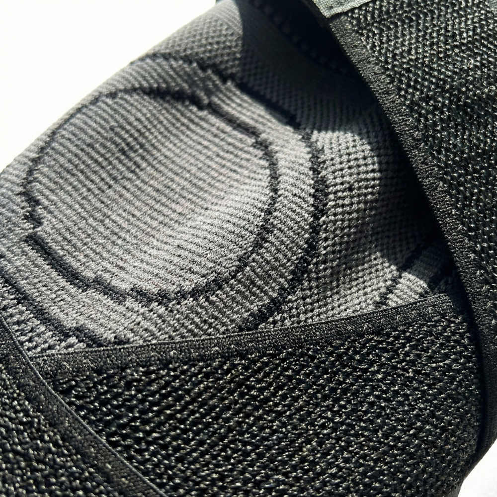 Genouillère ligamentaire zoom texture