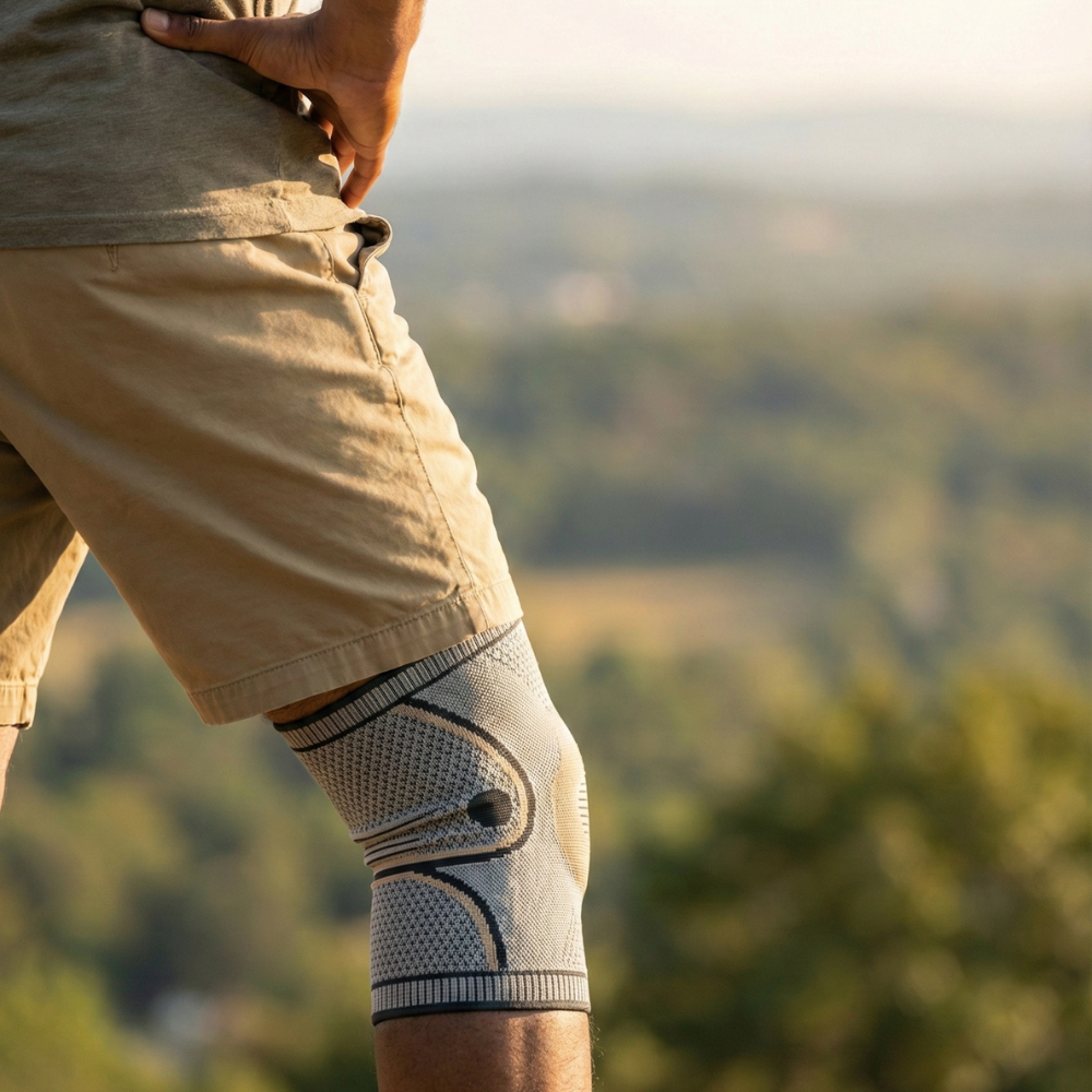 Genouillère rotulienne au repos