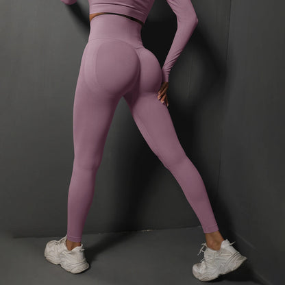 Legging compression femme rose