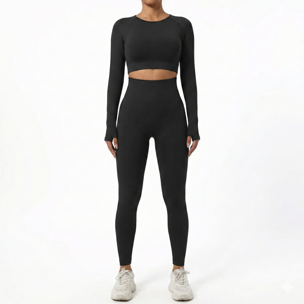 Legging compression femme vue de face