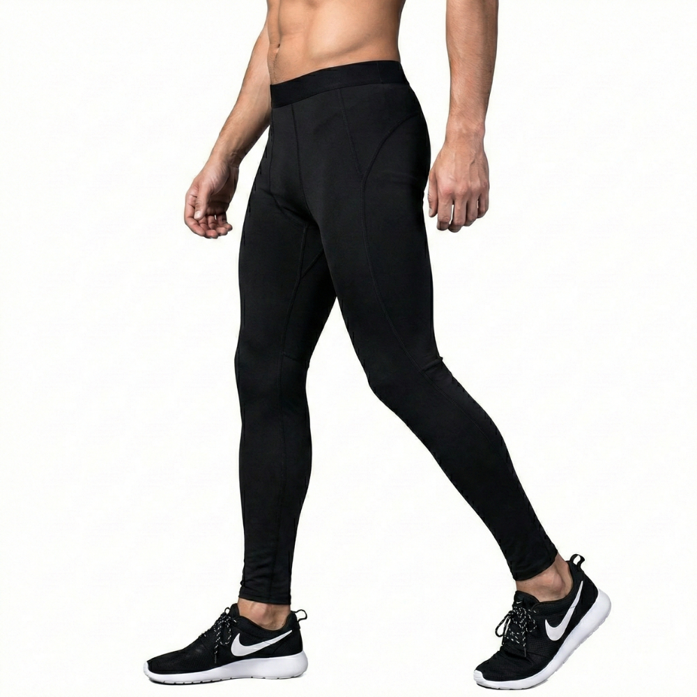 Legging compression homme vue de côté