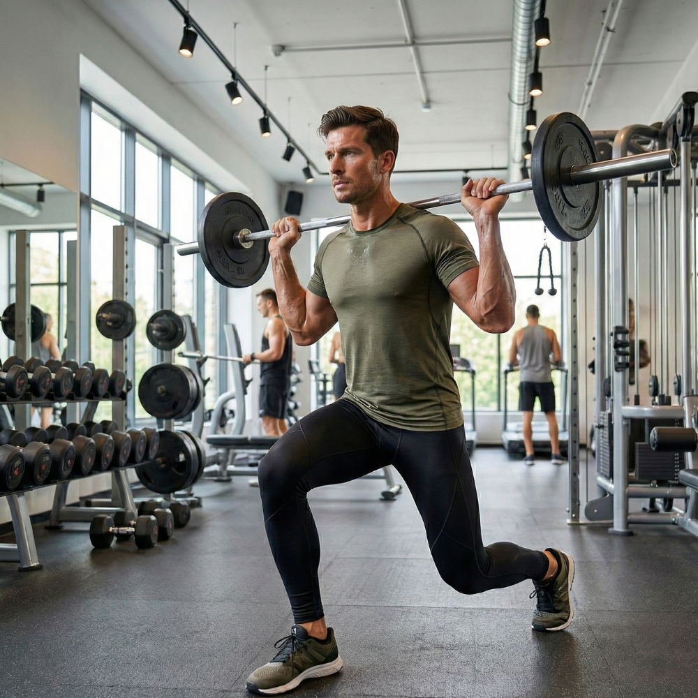 Legging compression homme salle de sport