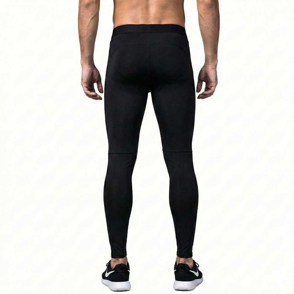 Legging compression homme vue de derrière