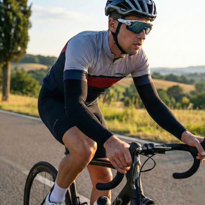 Manchon de compression bras cycliste