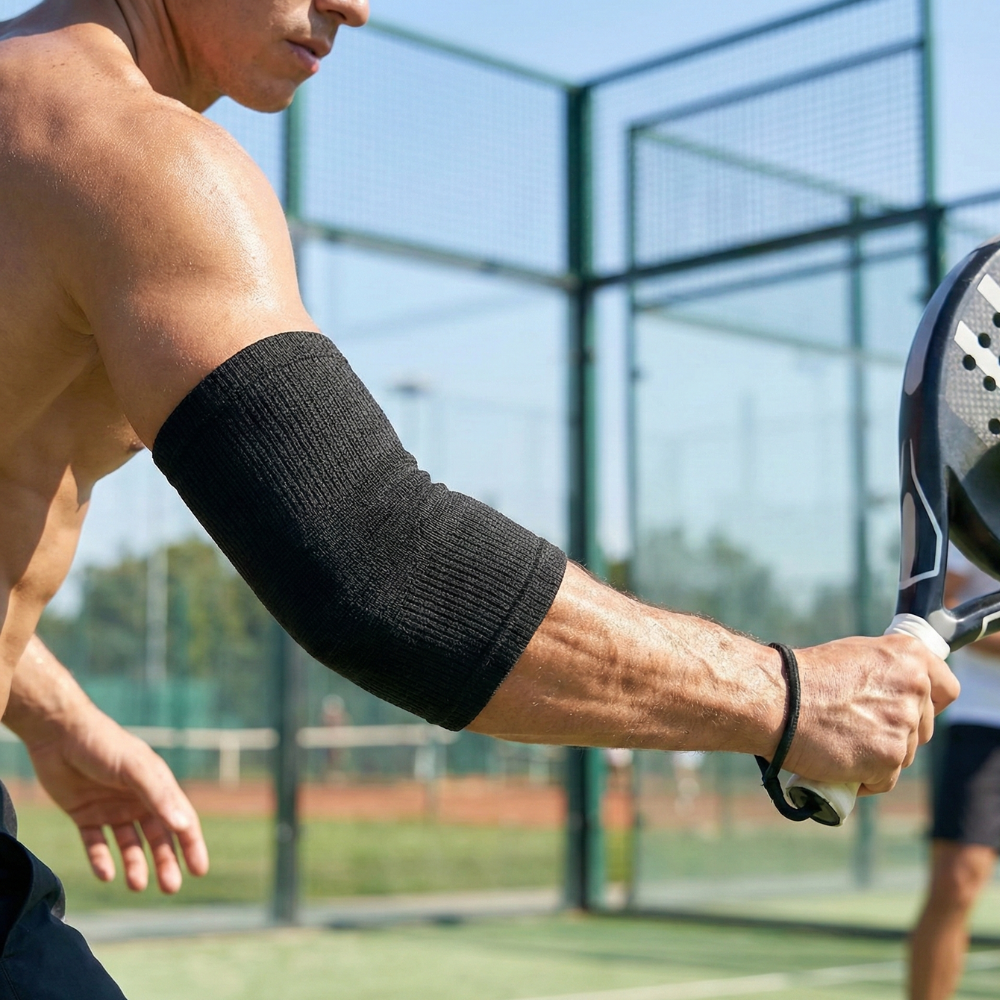 Manchon de compression coude sport de raquette