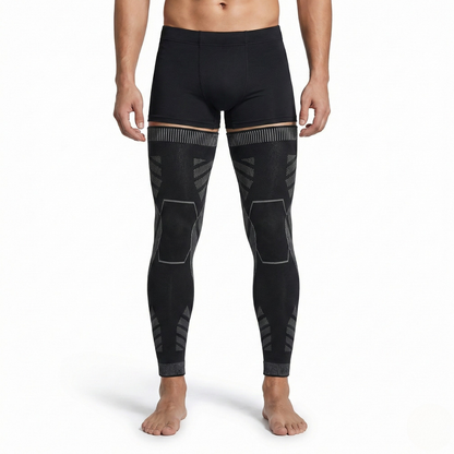 Manchon de compression genou vue de face