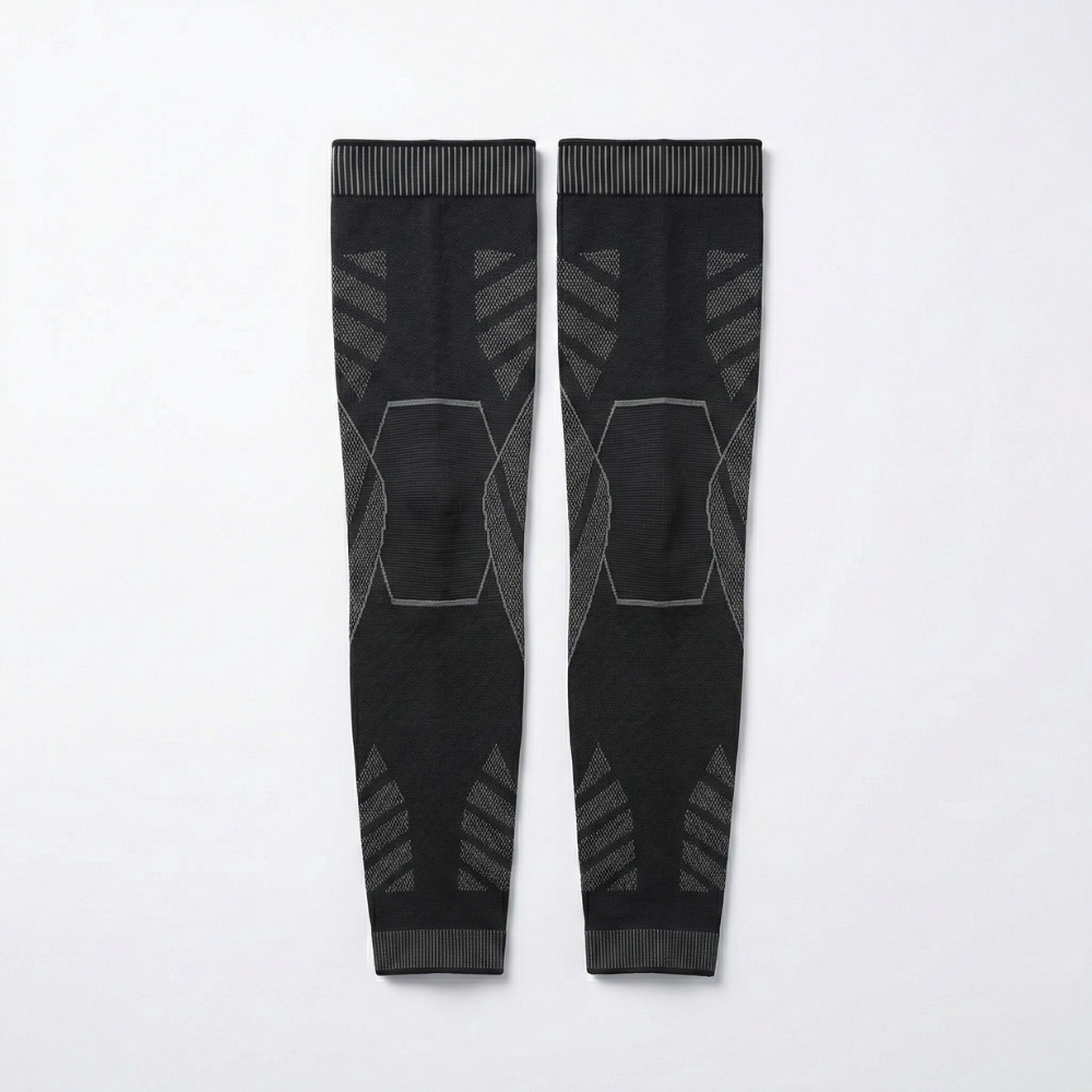 Manchon de compression genou à plat