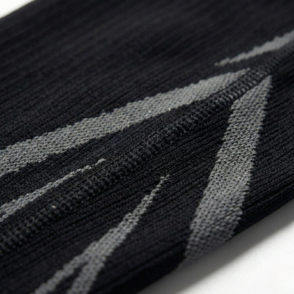 Manchon de compression mollet zoom texture