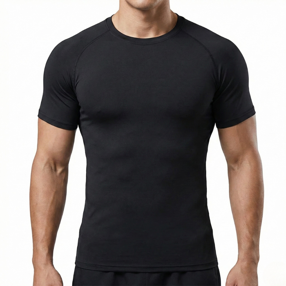 T-shirt compression vue de face