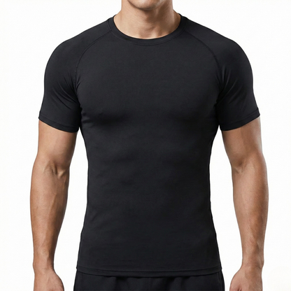 T-shirt compression vue de face