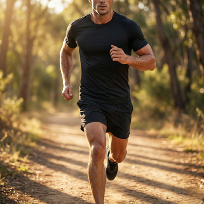 T-shirt compression coureur